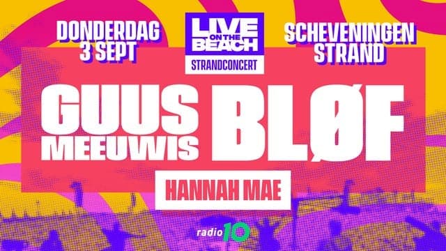 Live On the Beach — Noorderstrand Scheveningen, Den Haag
