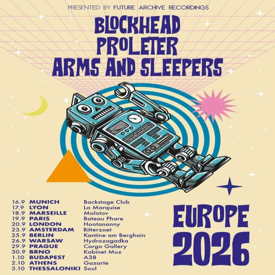 Blockhead, ProleteR, Arms and Sleepers / Amsterdam